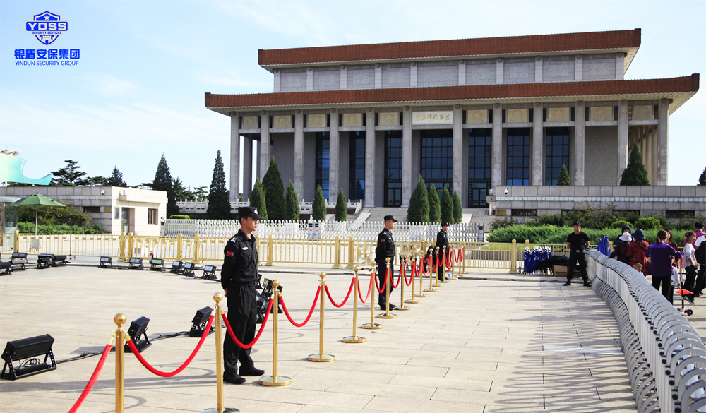 北京澳门新莆京游戏网站保安服务公司为广场护卫提供安保守卫服务